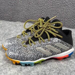 Size 2.5 Youth Junior Adidas Freak Mid J Football Cleats EH3402 Boys Multi Color